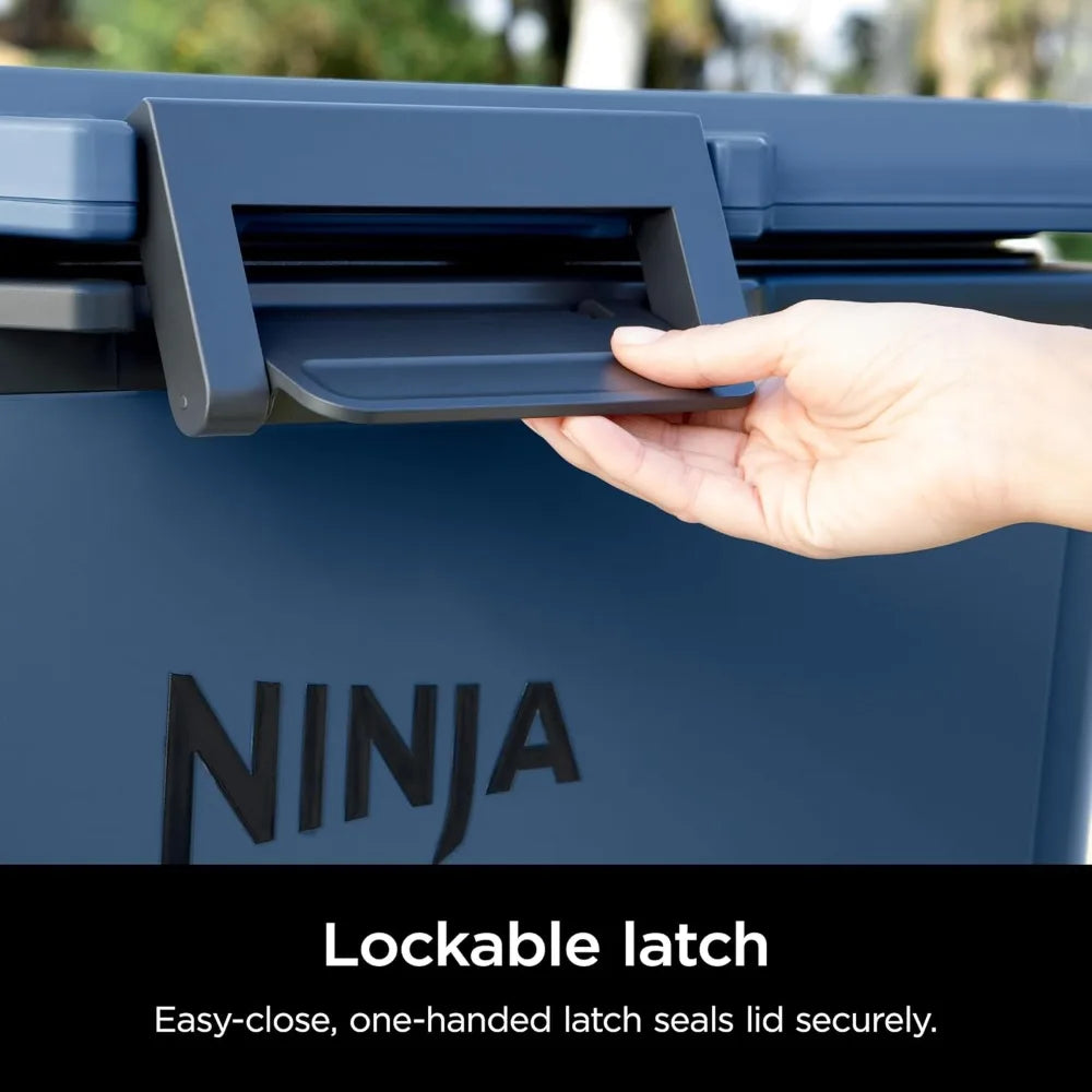 Ninja FrostVault 30qt Hard Cooler with Dry Zone, Integrated Fridge-Temp Dry Storage Drawer, Premium Heavy-Duty Insulated Cool